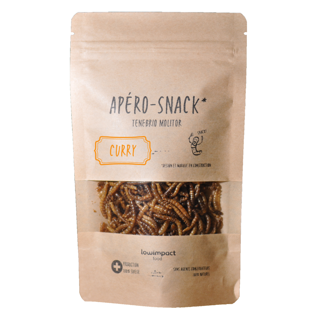 Apéro Snack Insectes - Curry (25g)
